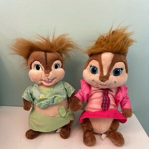 Build a Bear Alvin the Chipmunks Chipwrecked 9" Eleanor Brittany Chipette Plush